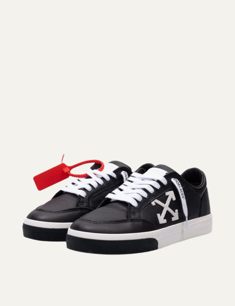 OFF WHITE VULC LOW CALF