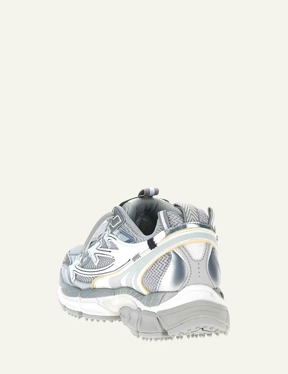 OFF WHITE OW BE RIGHT BACK MESH SILVER