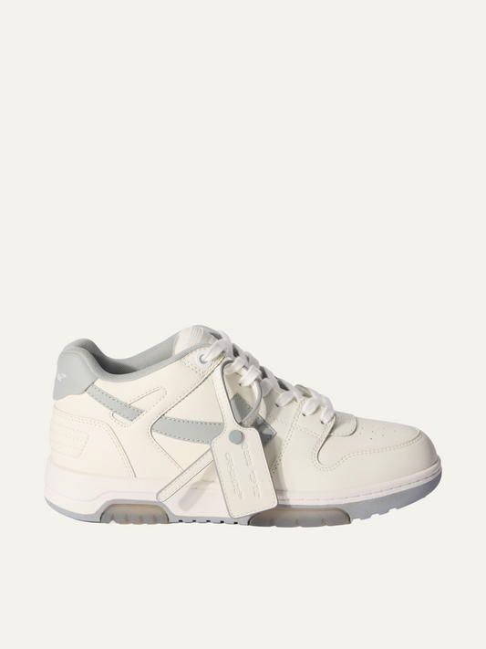 OFF WHITE OUT OF OFFICE CALF LEATHER WHITE/GREY