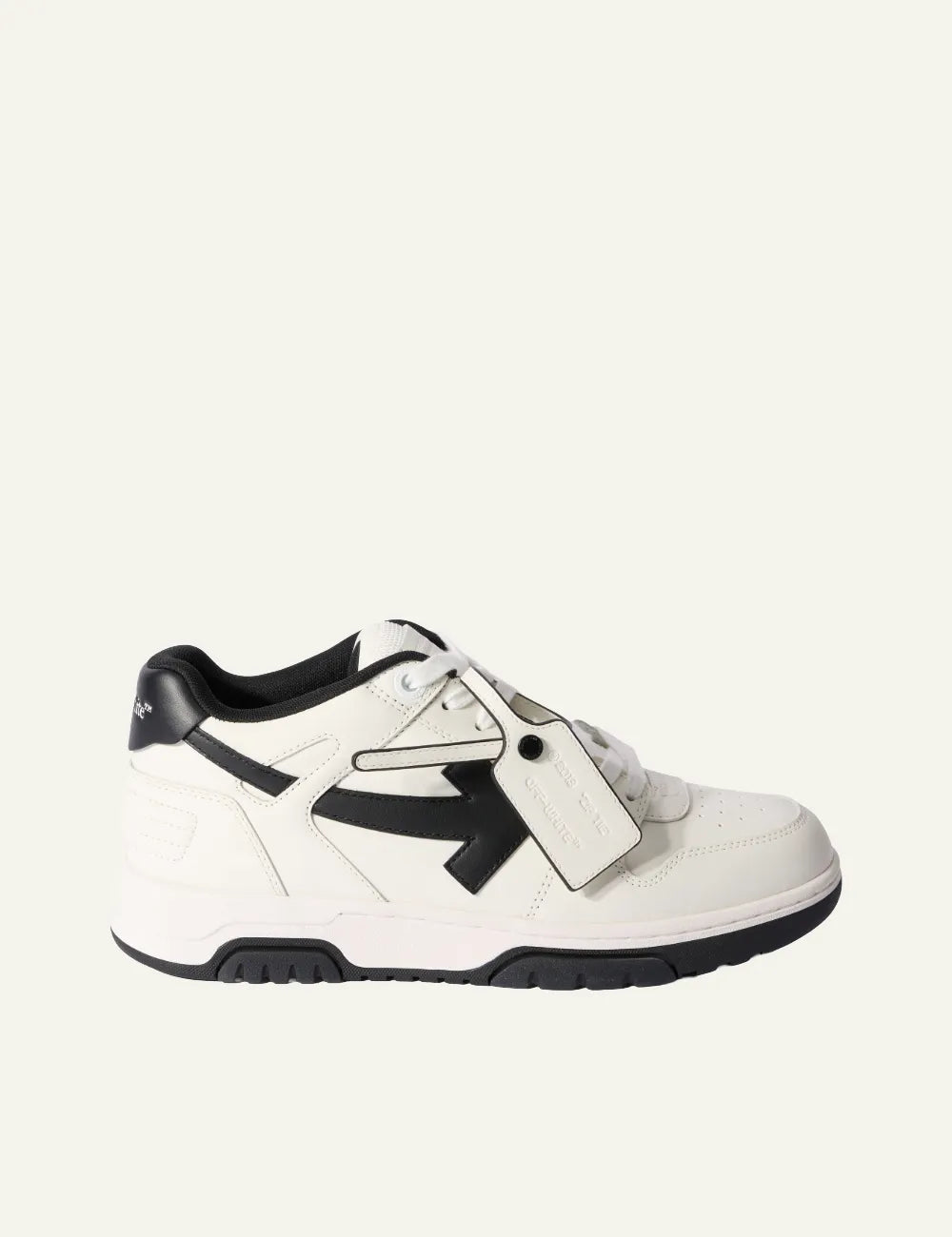 OFF WHITE OUT OF OFFICE CALF LEATHER BLACK