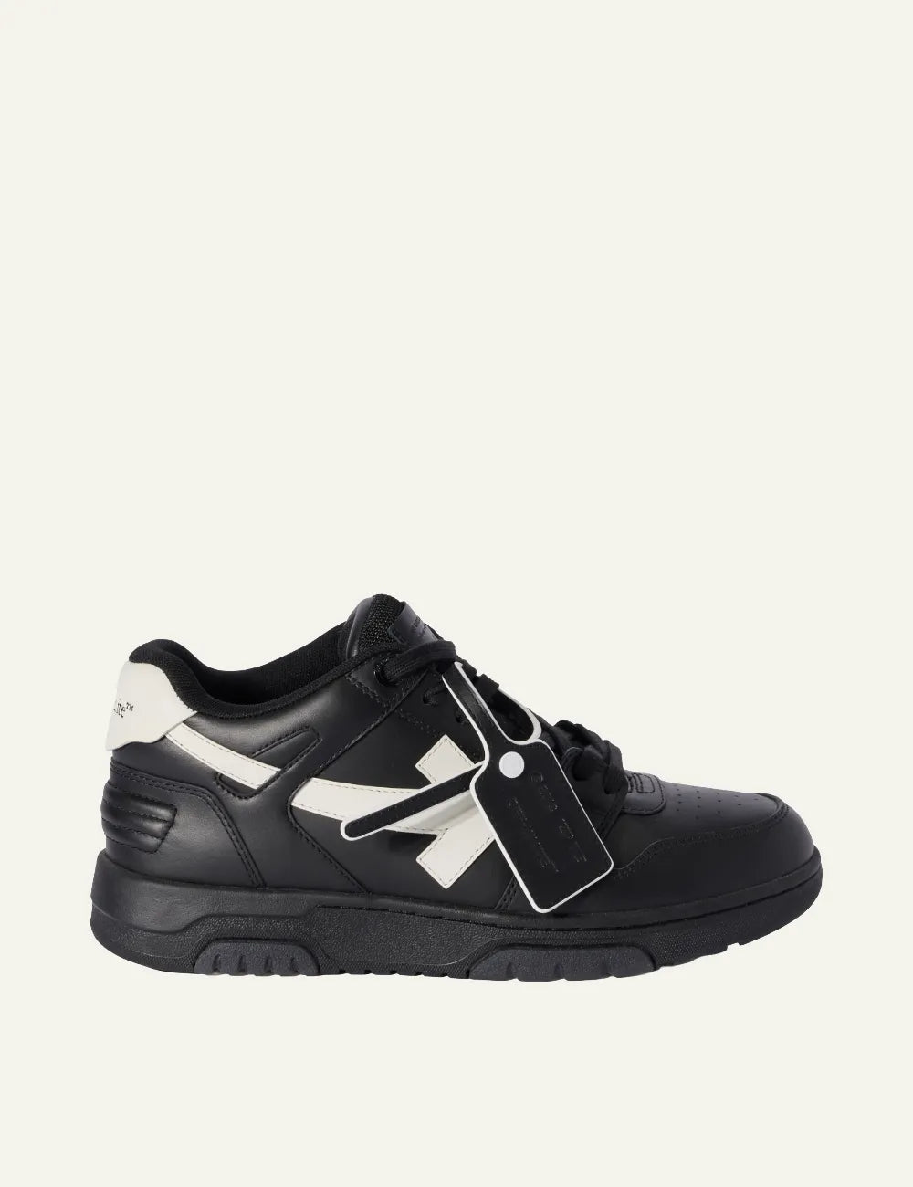 OFF WHITE OUT OF OFFICE CALF LEATHER BLACK/WHITE
