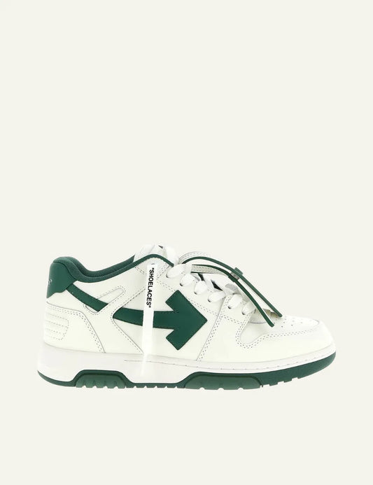 OFF WHITE OUT OF OFFICE CALF LEATHER GREEN