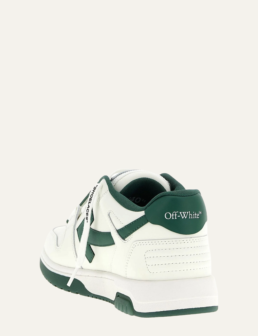 OFF WHITE OUT OF OFFICE CALF LEATHER GREEN