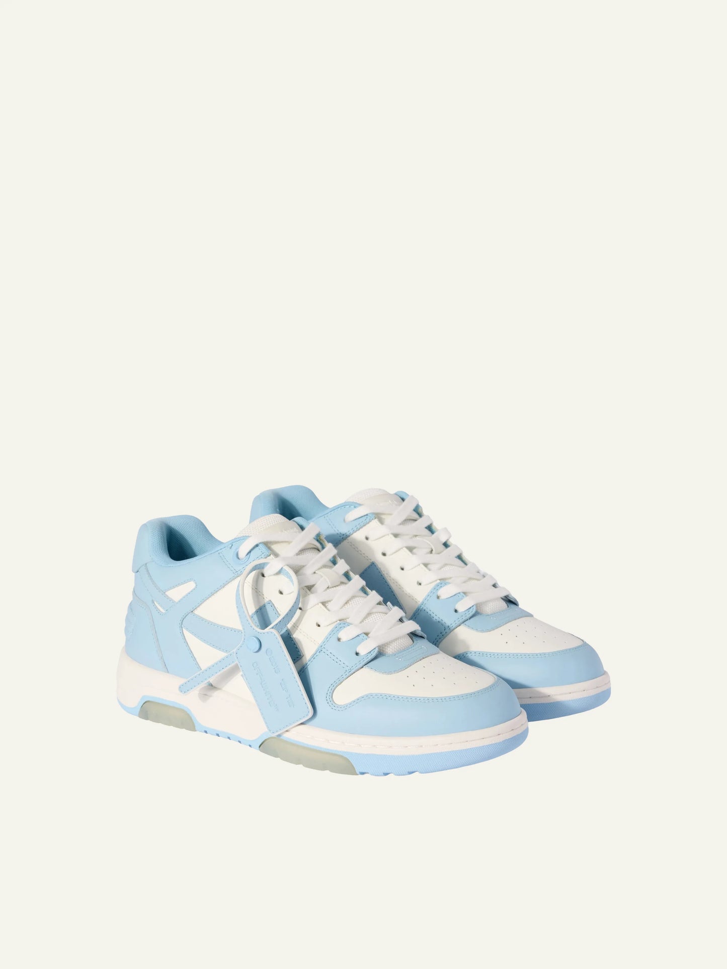 OFF WHITE OUT OF OFFICE CALF WHITE/LIGHT BLUE