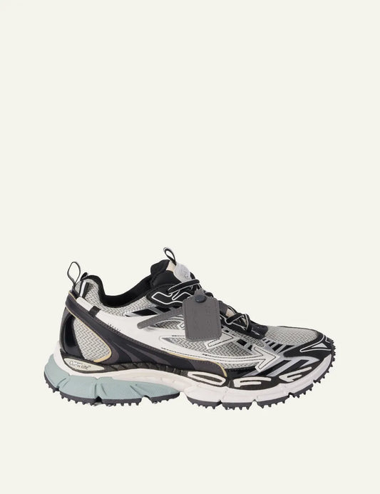 OFF WHITE OW BE RIGHT BACK MESH LIGHT GREY/BLACK