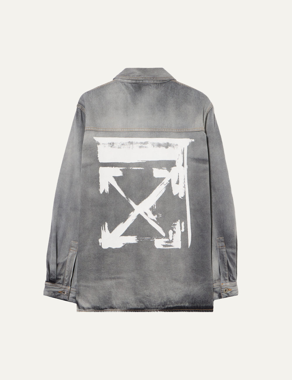 OFF WHITE INK ARROW DENIM SHIRT