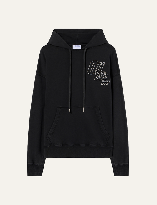 OFF WHITE OUTLINE ARROW SKATE HOODIE