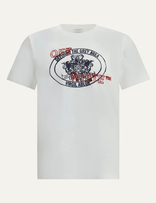 OFF WHITE STAMP ARROW SLIM S/S TEE