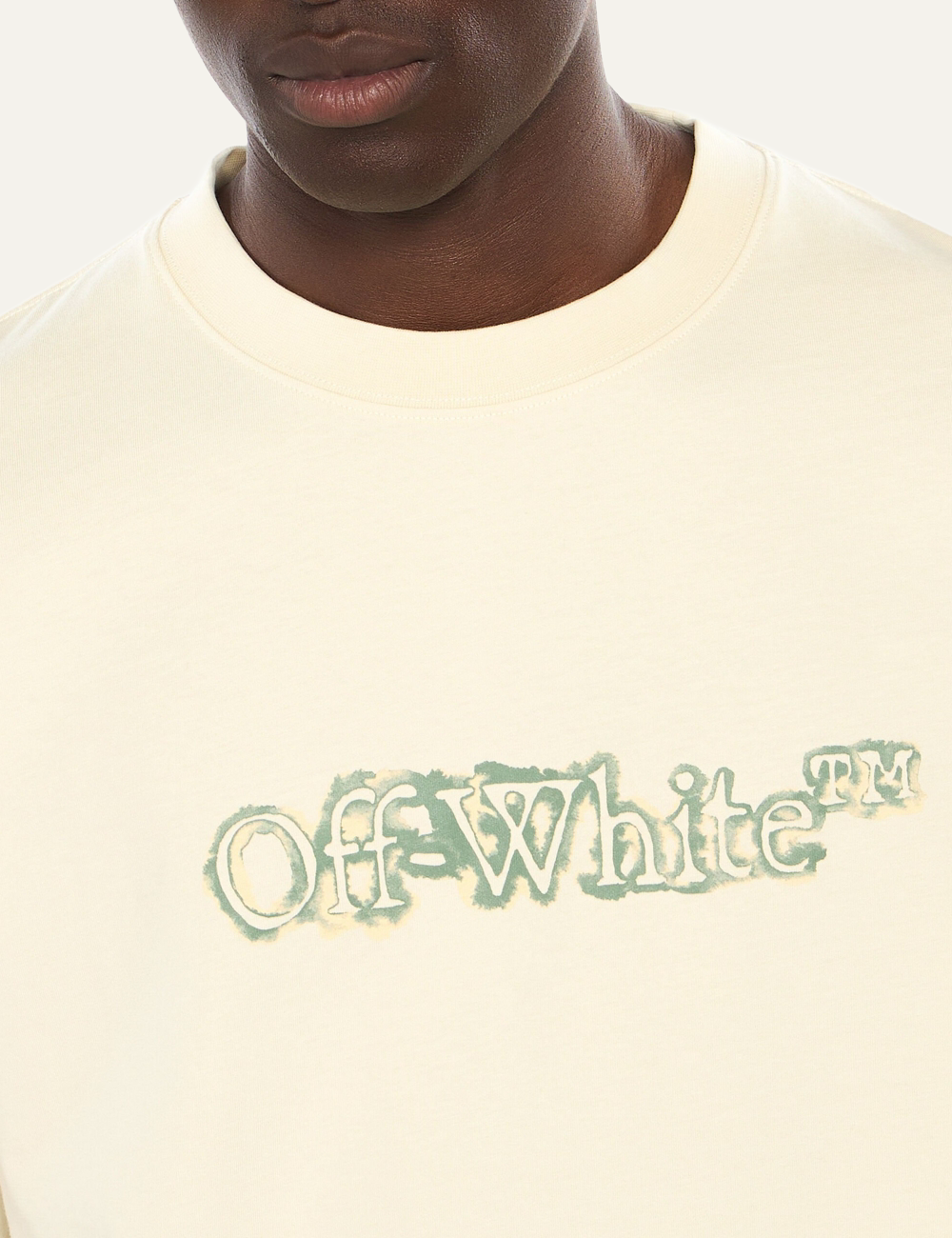 OFF WHITE CLOUDY ARROW SKATE S/S TEE