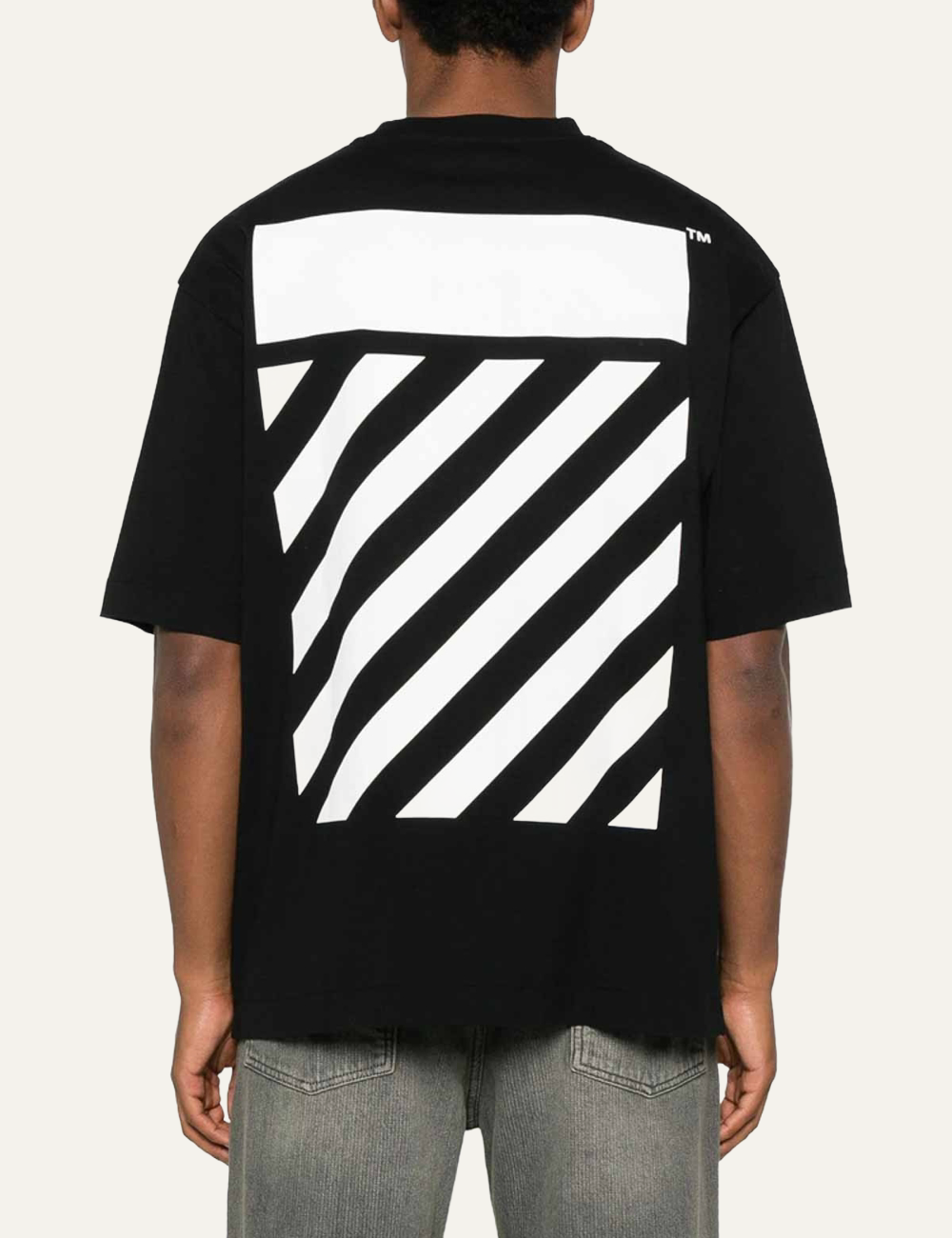 OFF WHITE SHIMADA DIAG SKATE S/S TEE