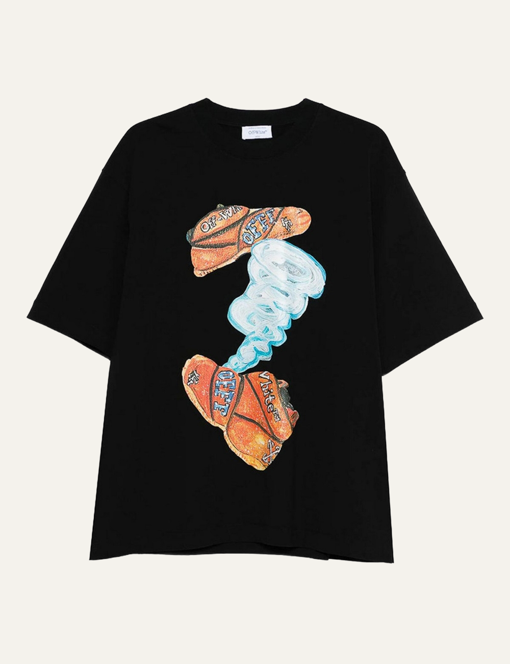 OFF WHITE SHIMADA DIAG SKATE S/S TEE