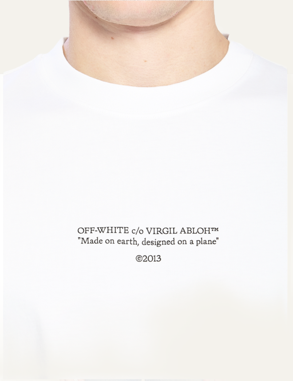 OFF WHITE STATEMENT SKATE S/S TEE