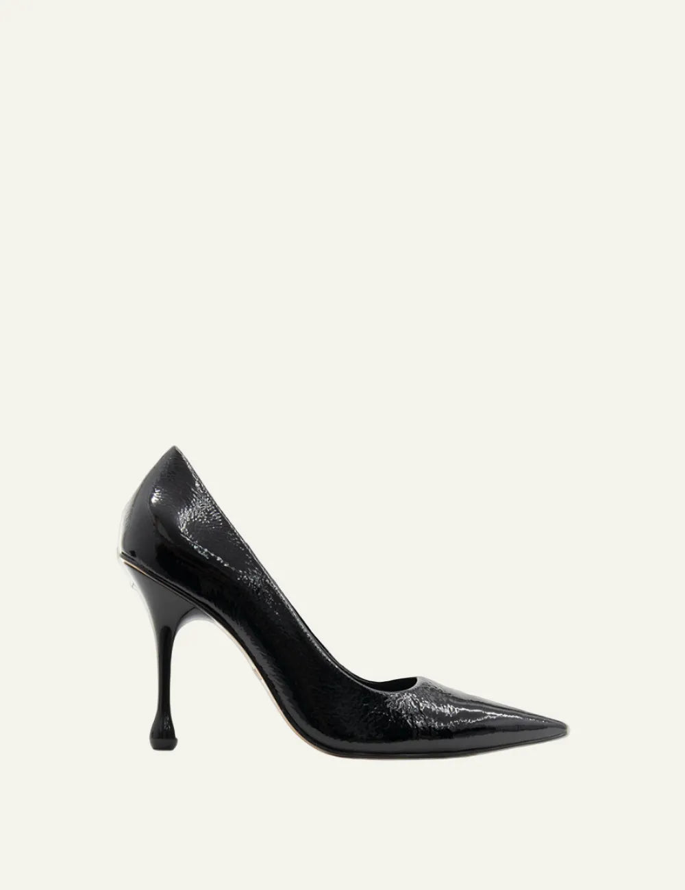 CARRANO LEATHER BLACK HEELS