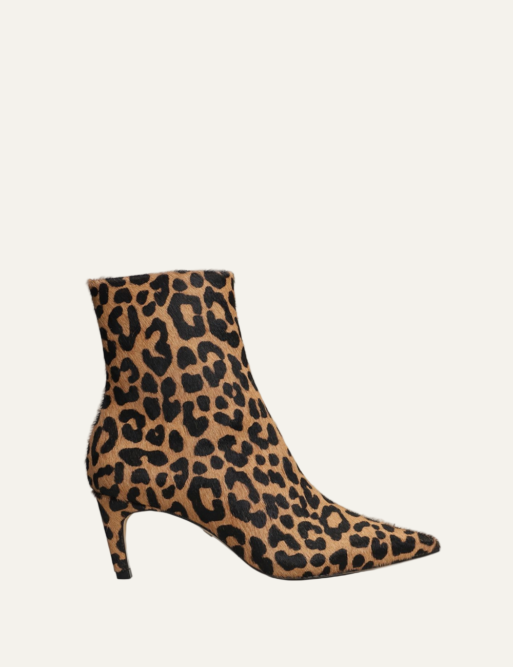 CARRANO LEATHER LEOPARD BOOTIES
