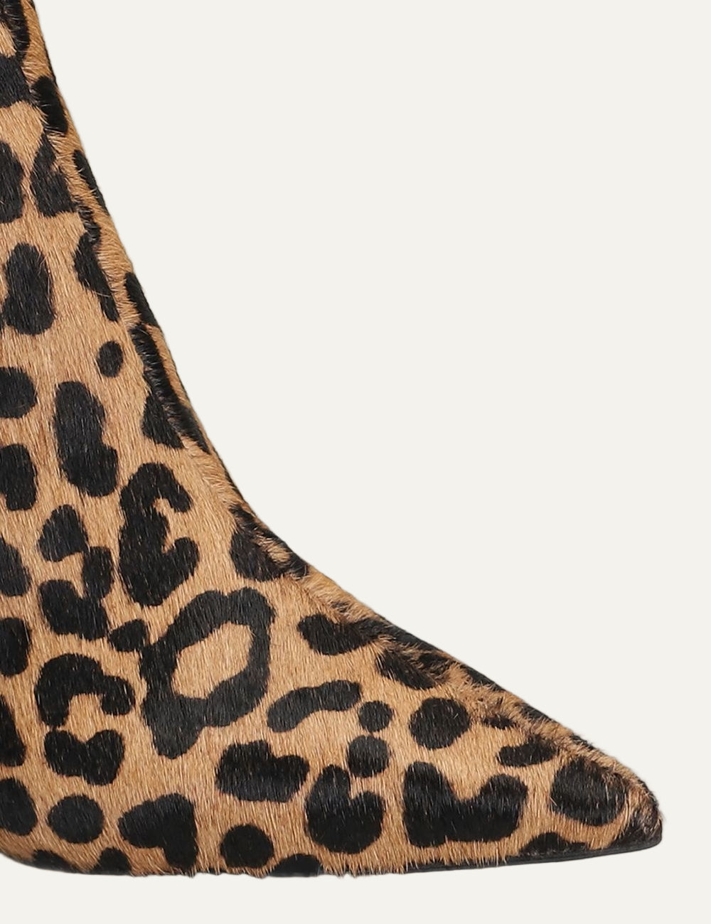 CARRANO LEATHER LEOPARD BOOTIES