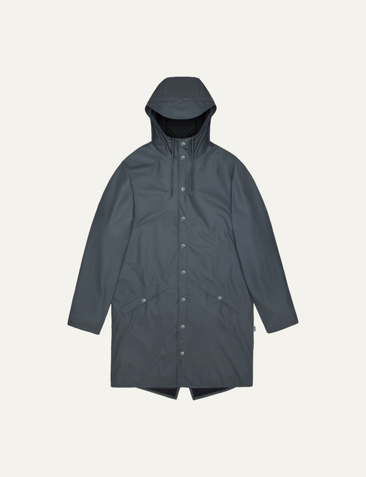 RAINS Long Jacket W3 Lagoon