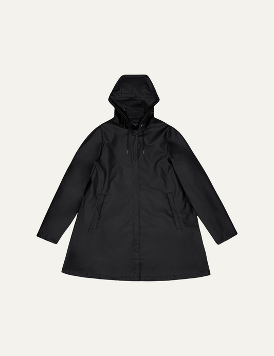 RAINS A-Line W Jacket W3 Black