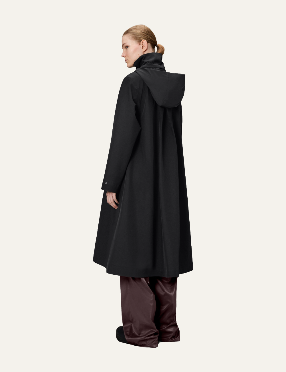 RAINS Suva Vision Softshell A-Line Jacket Black