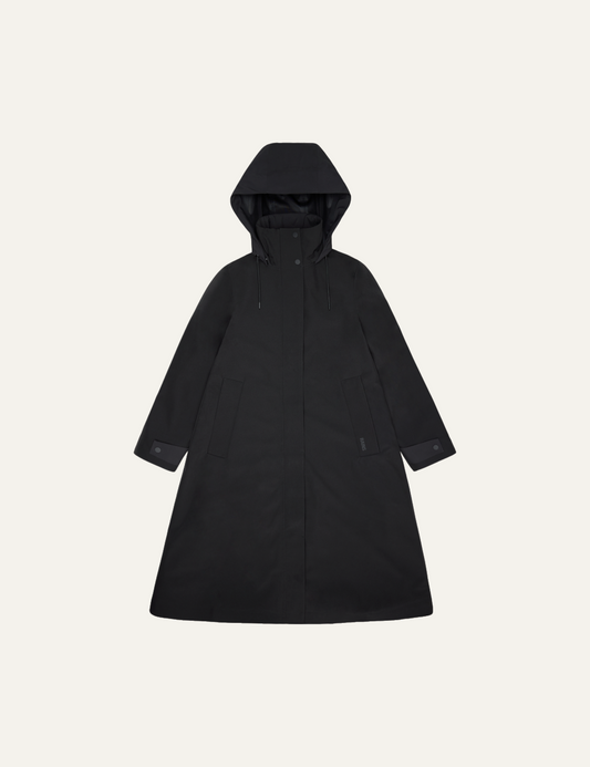 RAINS Suva Vision Softshell A-Line Jacket Black
