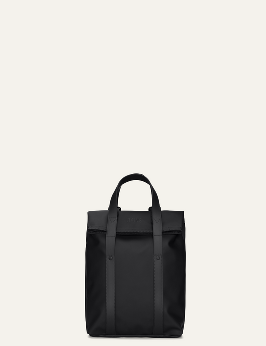 RAINS 2 Way Tote Backpack Mini W3 Black