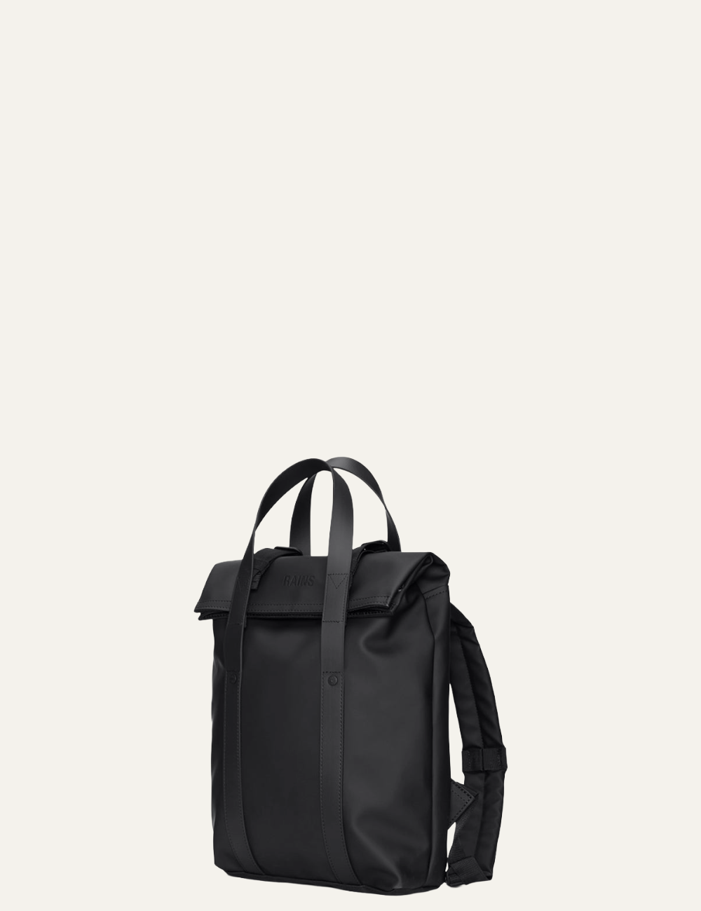 RAINS 2 Way Tote Backpack Mini W3 Black