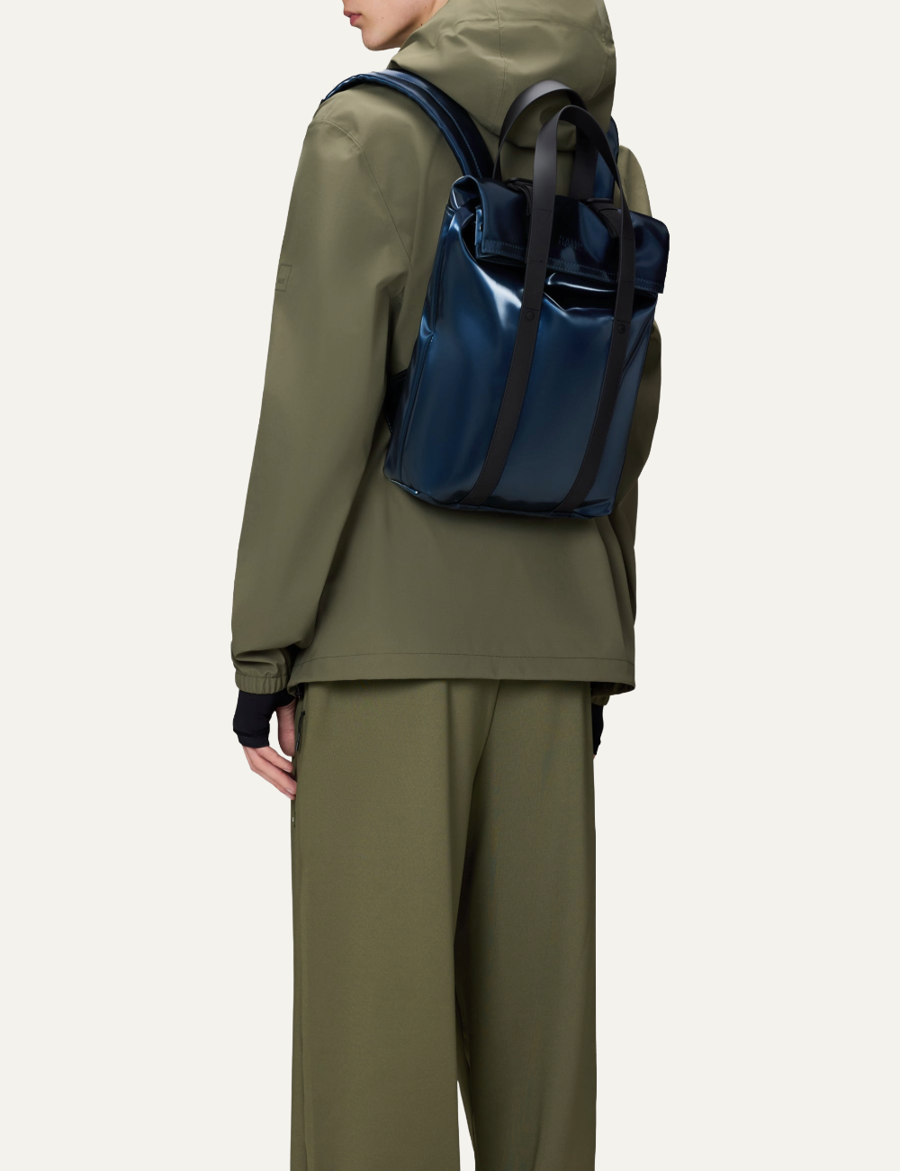 RAINS 2 Way Tote Backpack Mini W3 Spill