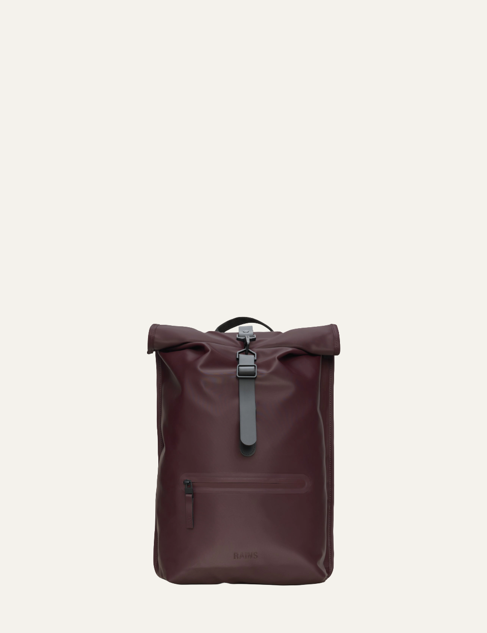 RAINS Rolltop Rucksack W3 Depth