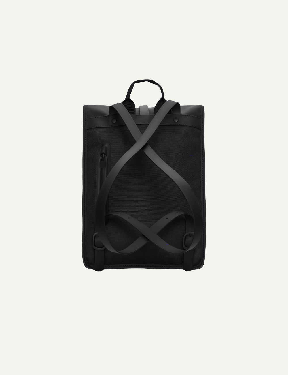 RAINS Rolltop Rucksack Mini W3 Black