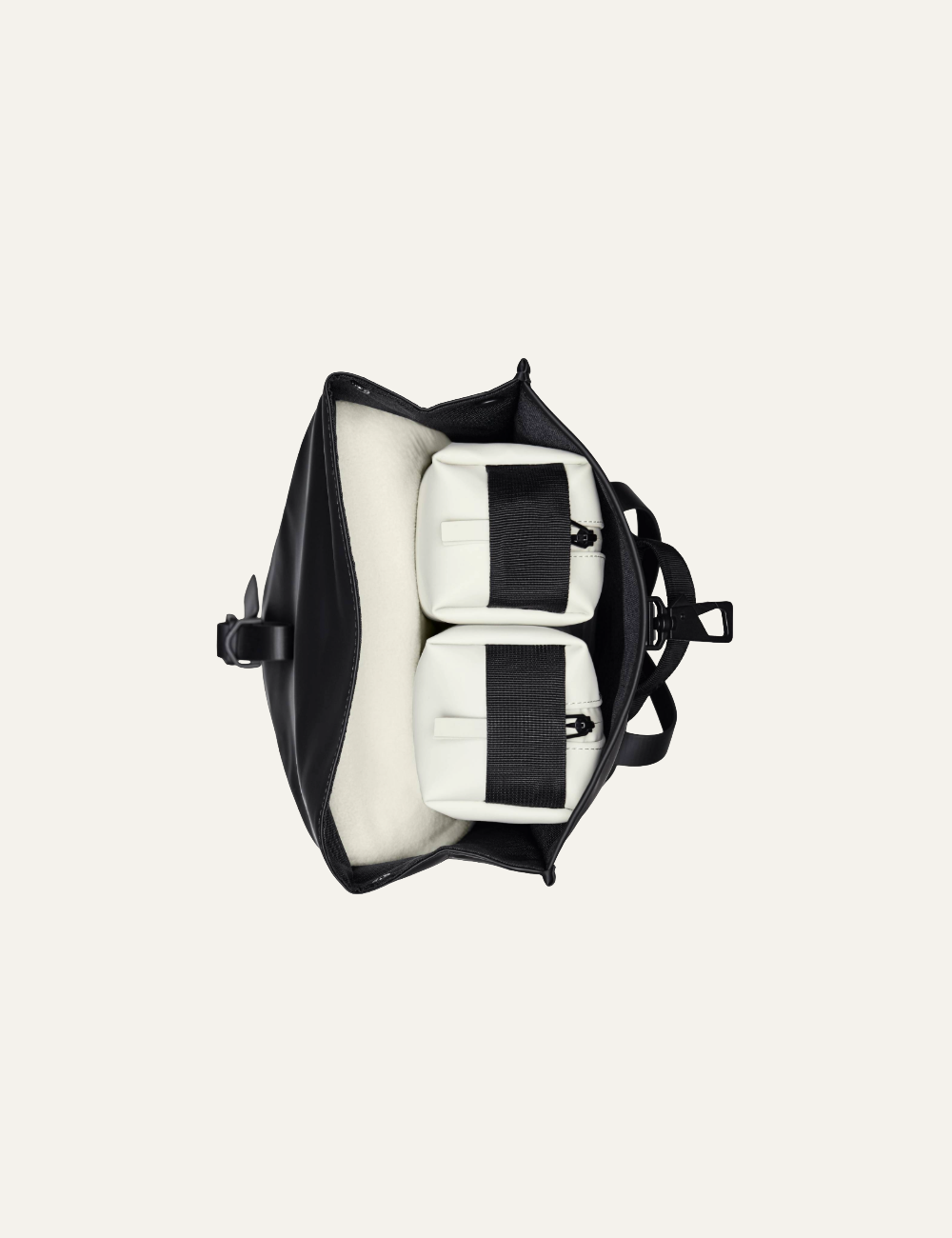 RAINS Rolltop Rucksack Mini W3 Black