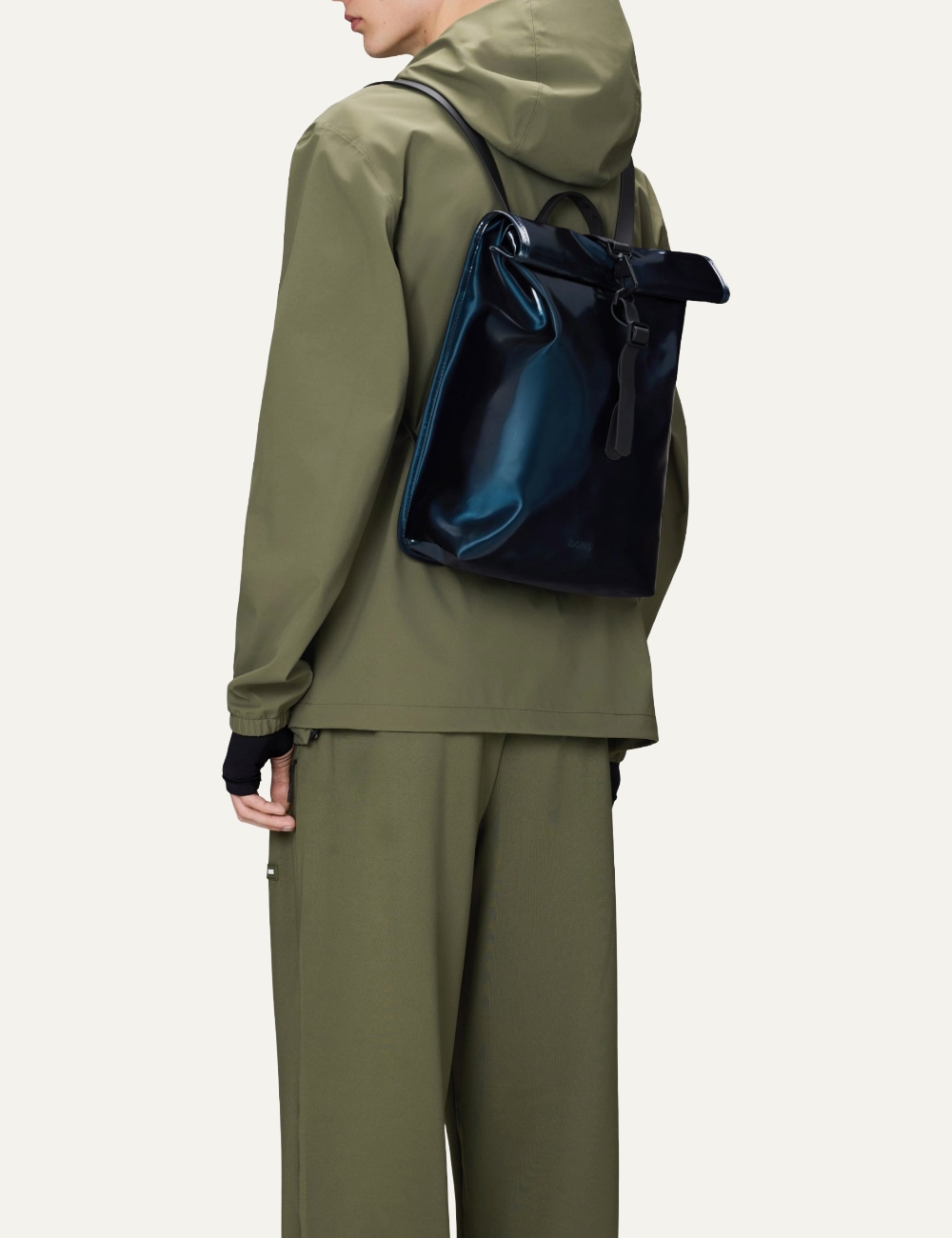 RAINS Rolltop Rucksack Mini W3 Spill