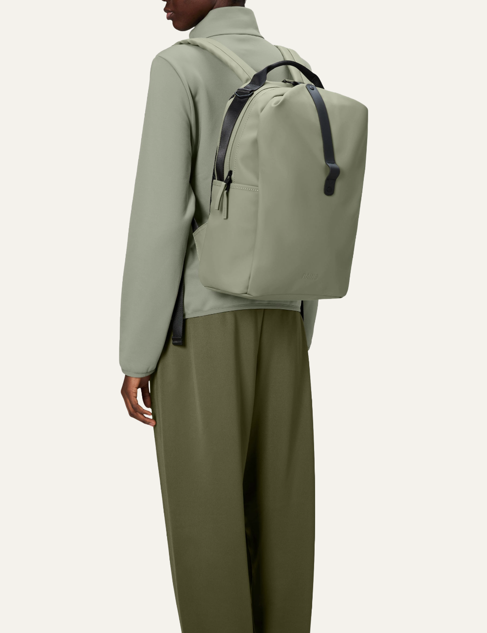 RAINS Clip Front Backpack W3 Drift