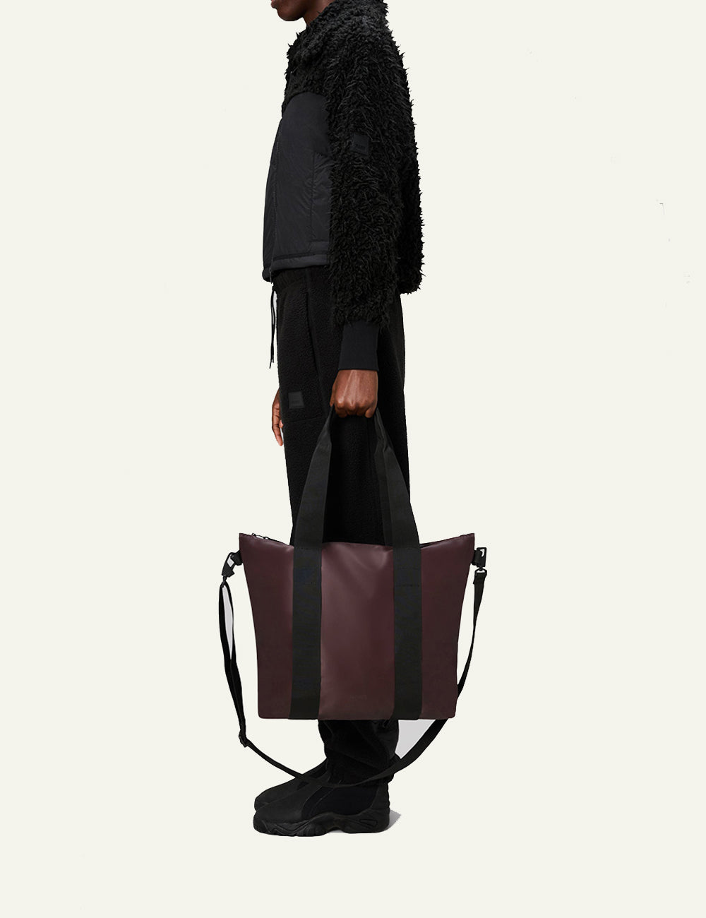 RAINS TOTE BAG MINI W3 DEPTH