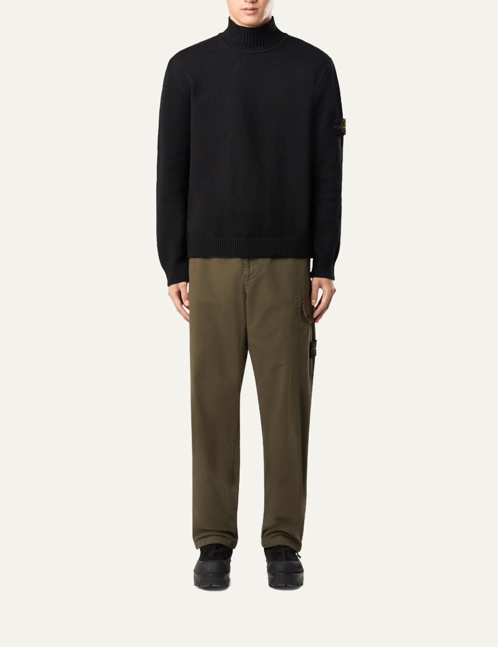 STONE ISLAND TROUSERS GREEN