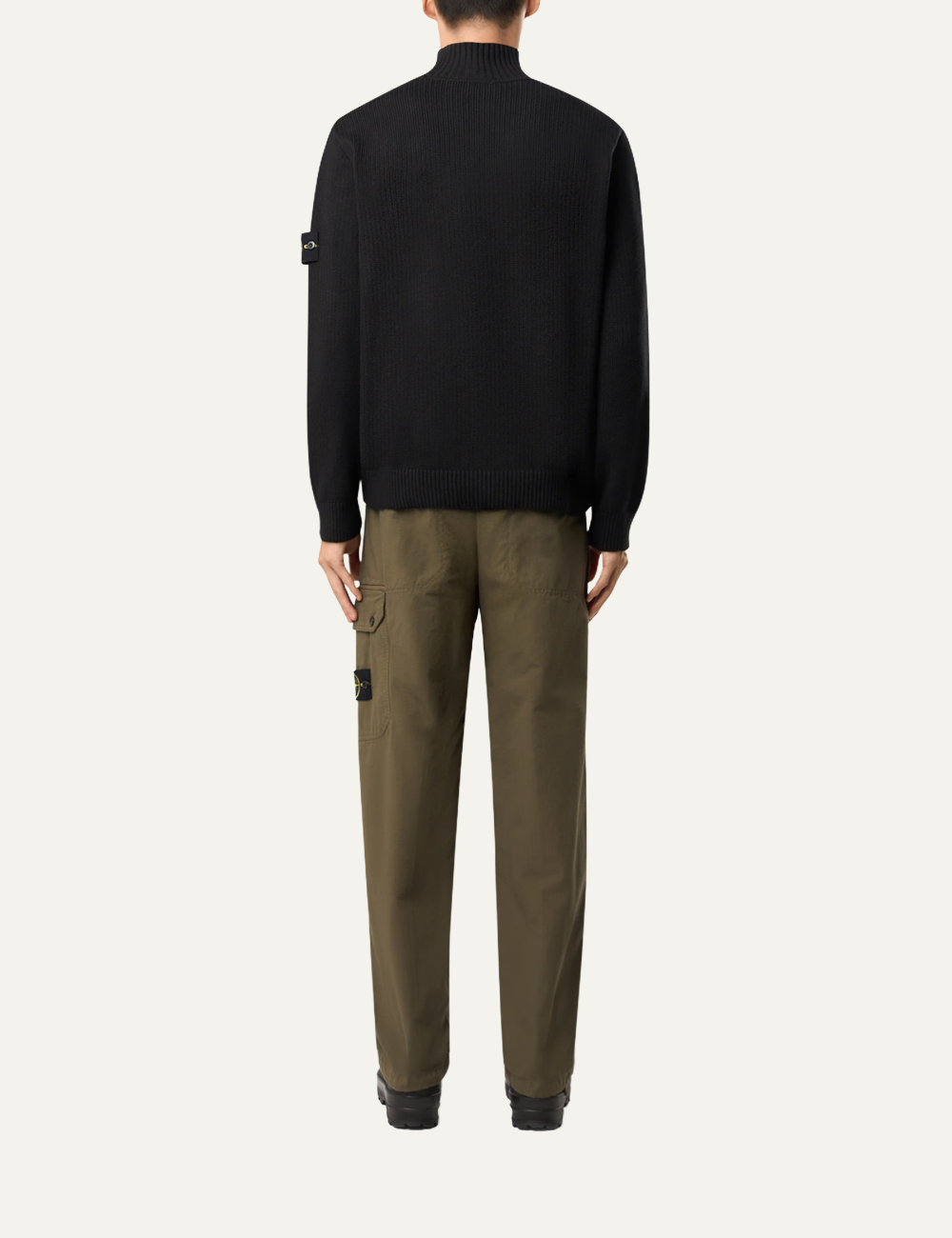 STONE ISLAND TROUSERS GREEN