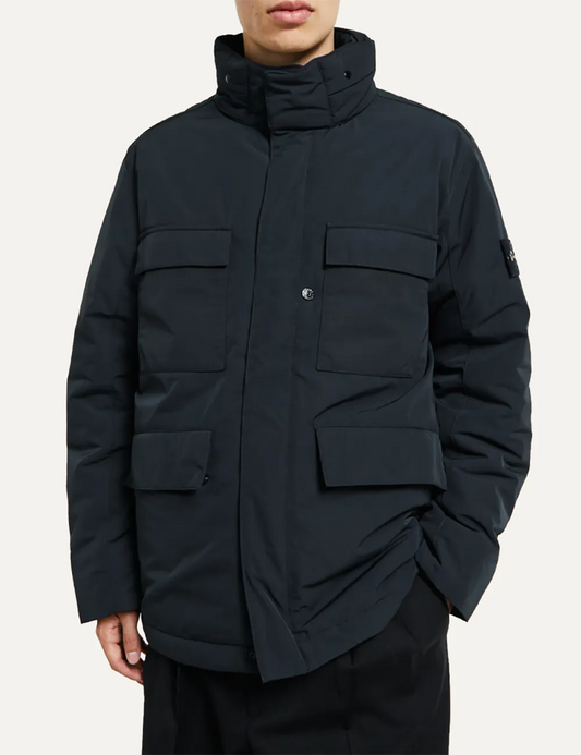 STONE ISLAND FIELD JACKET BLACK