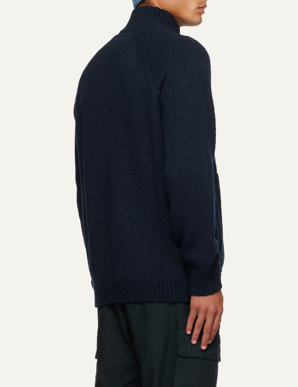 STONE ISLAND CARDIGAN NAVY