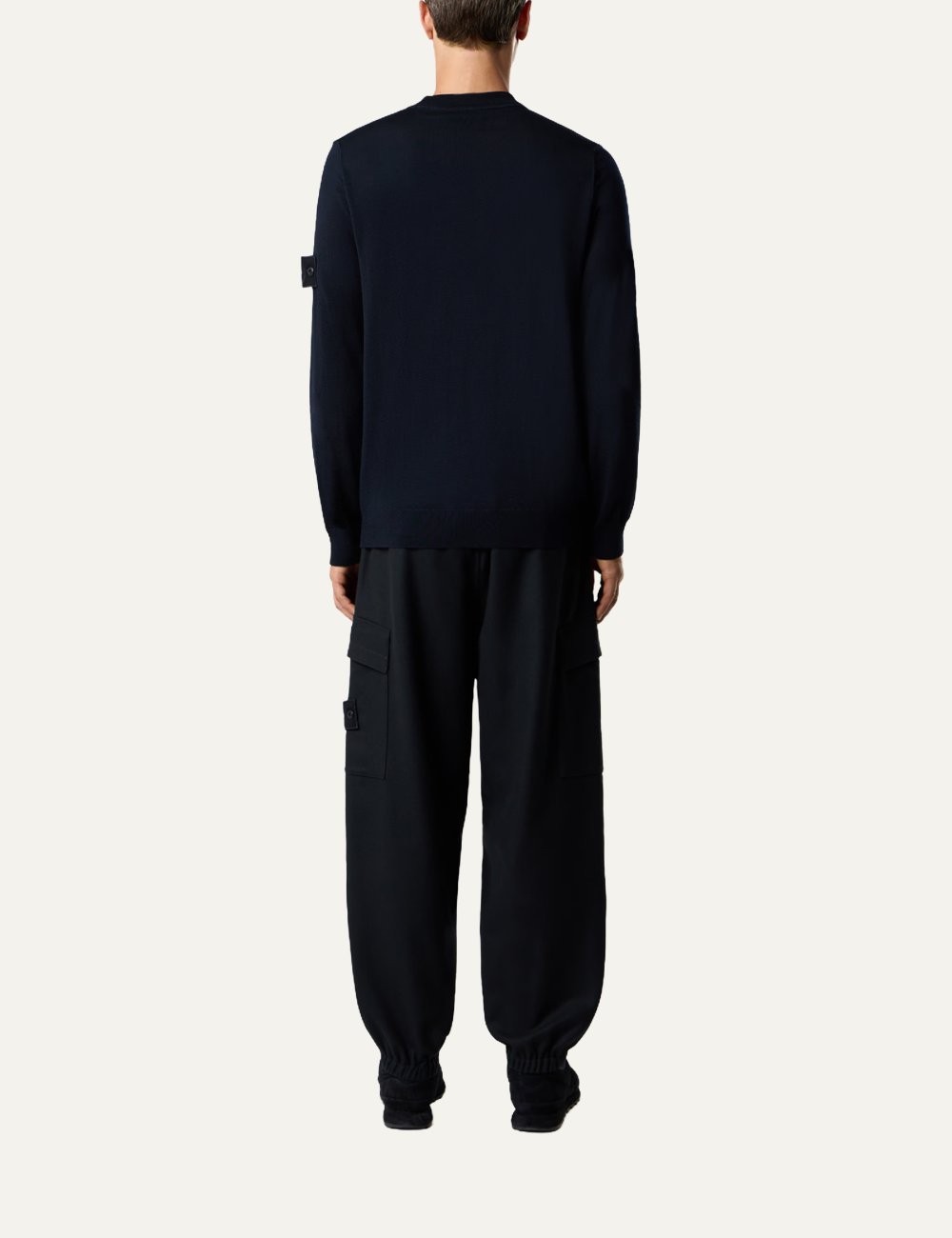 STONE ISLAND CREW NECK NAVY