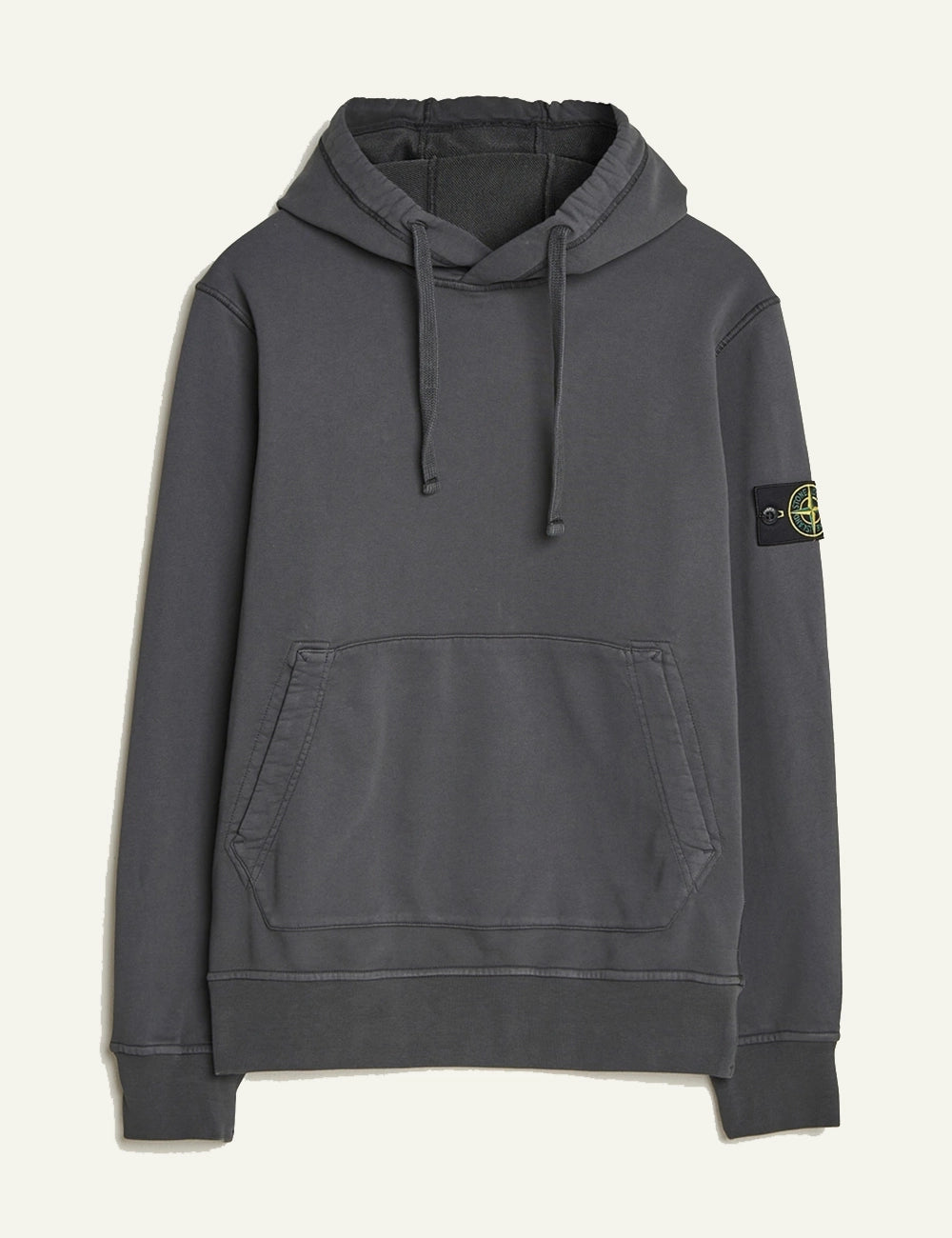STONE ISLAND HOODIE SWEATER GREY
