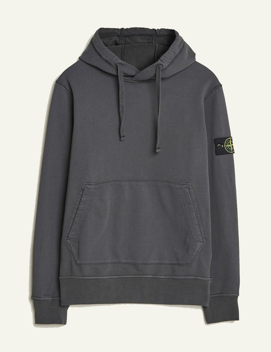 STONE ISLAND HOODIE SWEATER GREY