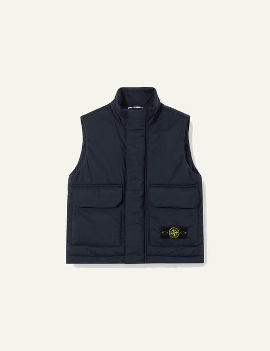 STONE ISLAND VEST NAVY BLUE