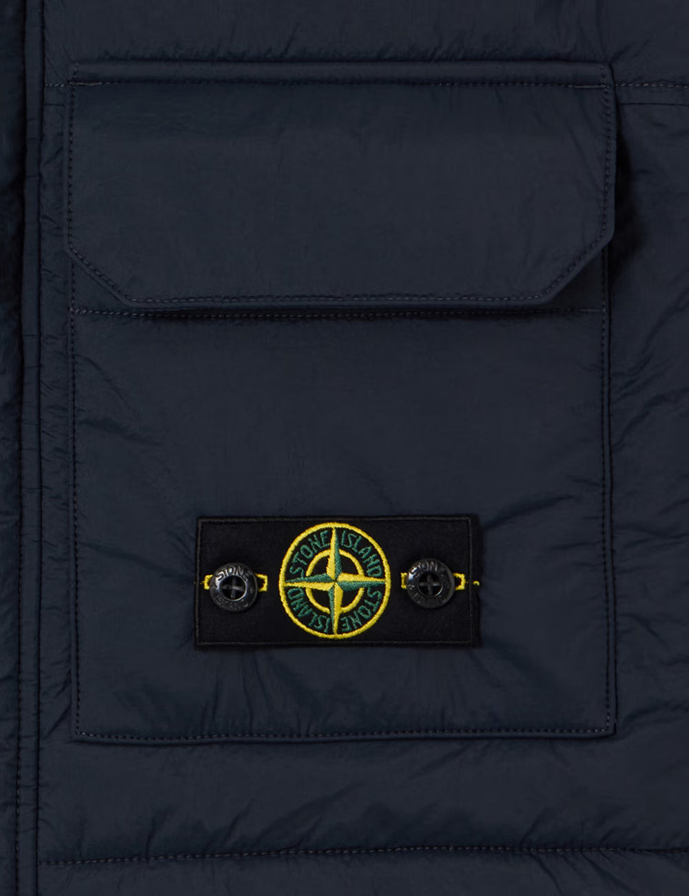 STONE ISLAND VEST NAVY BLUE