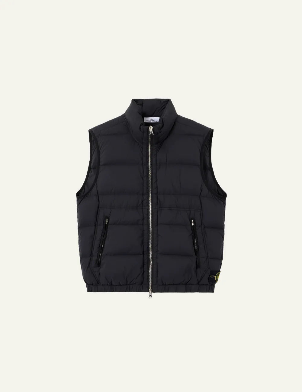 STONE ISLAND VEST BLACK