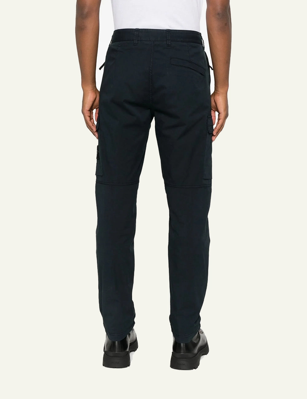 STONE ISLAND TROUSERS BLACK