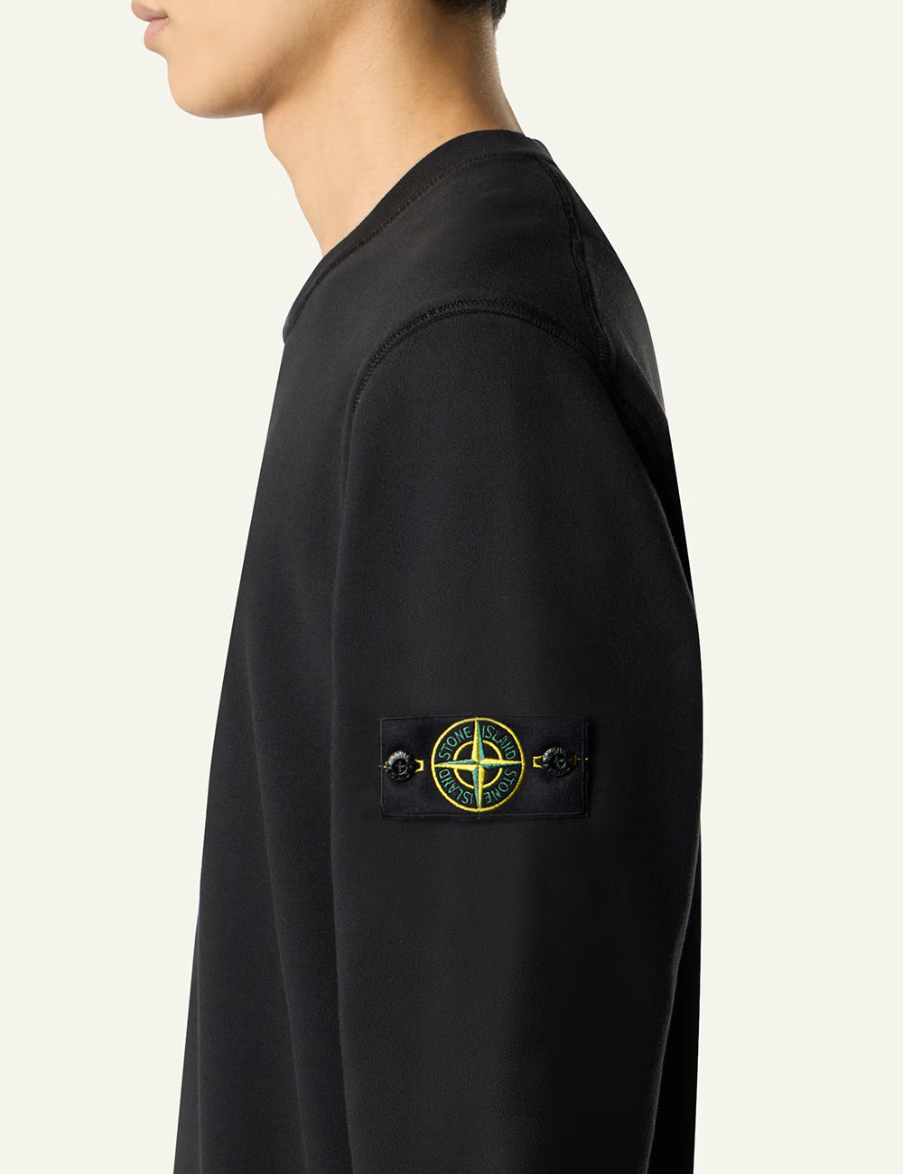 STONE ISLAND SWEATSHIRT BLACK