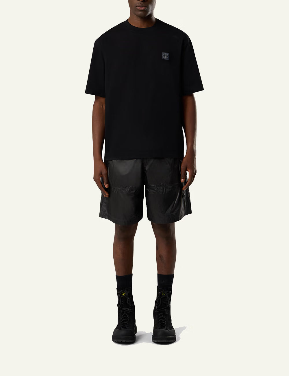STONE ISLAND T-SHIRT BLACK