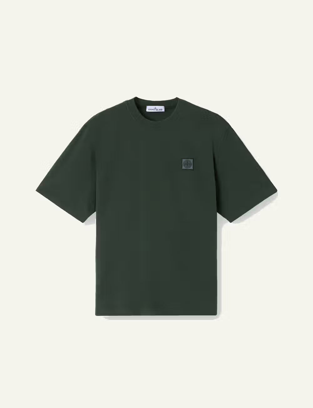STONE ISLAND T-SHIRT DARK GREEN
