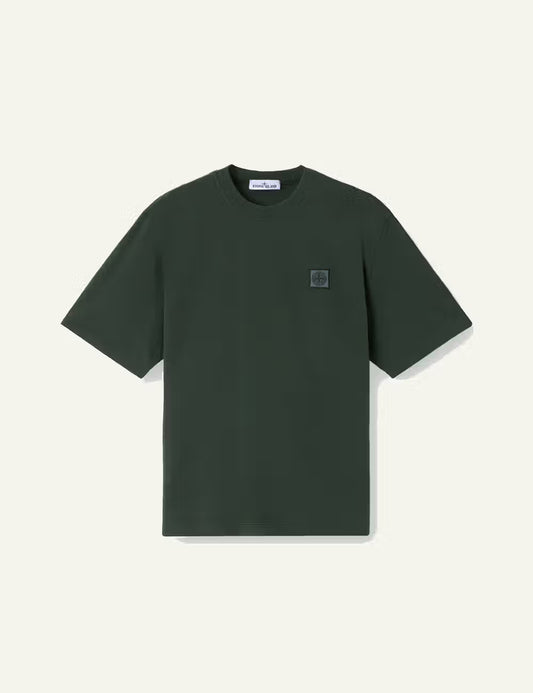 STONE ISLAND T-SHIRT DARK GREEN