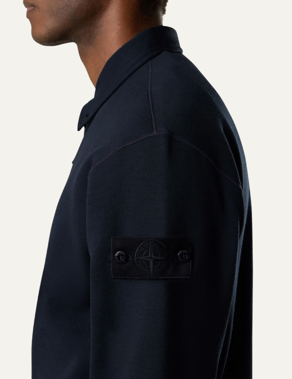STONE ISLAND ZIP UP CARDIGAN