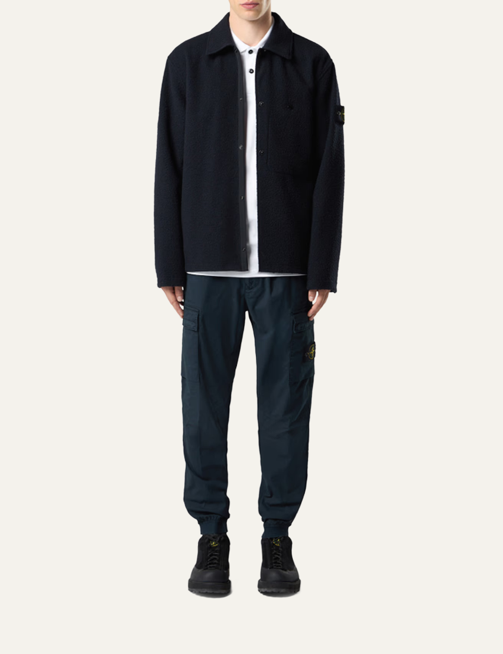 STONE ISLAND TROUSERS NAVY