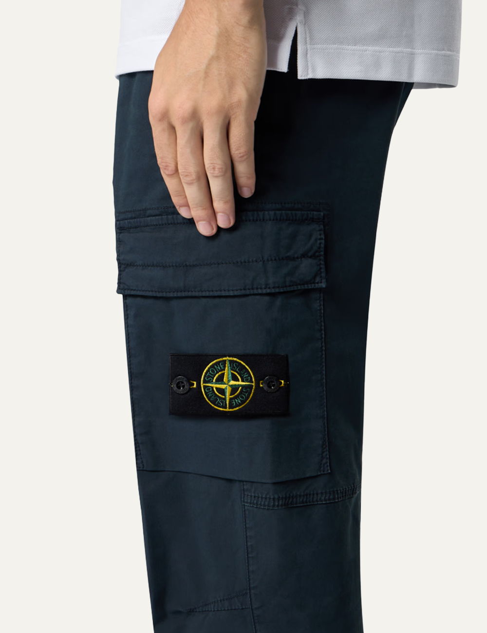 STONE ISLAND TROUSERS NAVY